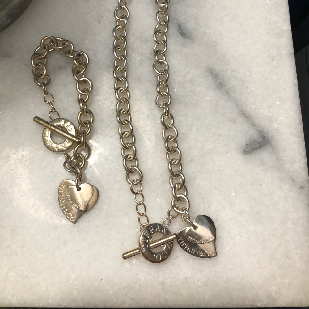 Tiffany & co. Toggle necklace and bracelet